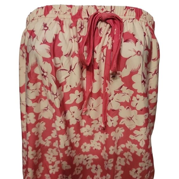 Floral Pink Strapless Romper 4XL NWOT - Picture 3 of 6